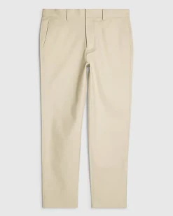 Beige Regular Fit 5 Pocket Chino Trousers