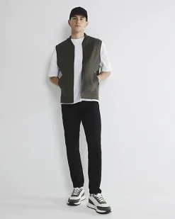 Black Skinny Fit Stretch Jeans