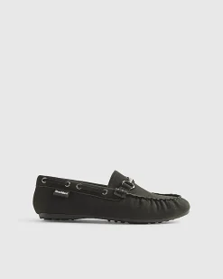Boys Black Snaffle Loafers