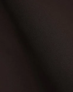 Brown Wrap Button Detail Skort