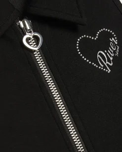 Girls Black Premium Jumpsuit
