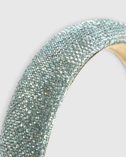 Girls Blue Crystal Headband