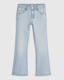 Girls Blue Flared Jeans