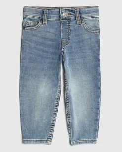 Mini Boys Blue Stretch Slim Fit Jeans