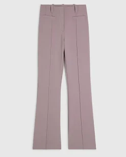 Purple RI Studio Slim Flare Leg Trousers